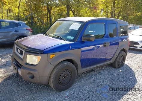 2005 Honda Element Ex from USA, damaged, VIN 5J6YH28615L024095